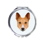 Basenji - peegel pildiga ja geomeetrilise m&auml;rgiga br&auml;ndilt Art-Dog, XS