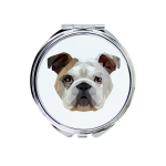 Inglise buldogi - peegel pildiga ja geomeetrilise m&auml;rgiga br&auml;ndilt Art-Dog, XS