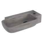 Valamu DIFFERENZ Saba 36,5x19,5, tumehall