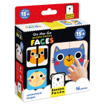 Banana Panda On-the-Go Puzzle Halves Faces Art.49105 M&otilde;istatused p&otilde;randale 16 tk