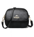 Nahast &otilde;lakott, naiste kott, &ouml;koloogiline nahk, must