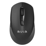 Aula AM205 2,4G juhtmevaba hiir 4 klahviga (800-1600dpi) must