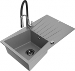 Graniidist k&ouml;&ouml;givalamu Mexen Cesar segisti ja sifooniga, Grey/Black/Chrome