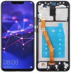 Ehtne Huawei Mate 20 Lite LCD + puuteekraan SNE-AL00 SNE-LX1 (taastatud) raam must