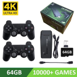 M&auml;ngukonsool 4K Ultra videom&auml;ngukonsool PS1/SEGA/SNES/MAME Retro TV m&auml;ngukonsoolile 64 GB, M8 64G