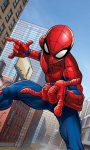 Laste r&auml;tik Spiderman, 30x50 cm.