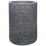 Lillepott klaaskiust silinder 40x40x50cm, tumehall