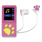 Mp3 m&auml;ngija Lenco MP4-m&auml;ngija Xemio-560PK roosa