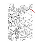 Originaal VOLVO XC70 P24 pagasiruumi vooder 30776706