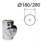 Isoleeritud puhastust&auml;nav &uuml;mmarguse kaevuga. D-180/280 mm.