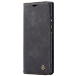 &bdquo;CaseMe&ldquo; Retro Tugev tahke kaaned - must (P30 Lite)