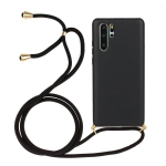 &bdquo;Strap&ldquo; K&otilde;va silikoon (TPU) kaaned - must (P30 Pro)