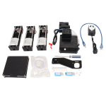 FDM Mini 3D-printer algajatele K&otilde;rge printimist&auml;psusega &uuml;htlane kuumutamine, printimismaht 4x4x4 tolli Mini 3D-printer 100&ndash;240 V AU pistik