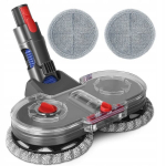 Asendusosa mopipea Dyson V7 V8 V10 V11 V15 jaoks &ndash; 160 p/min, M&auml;rg ja kuivpuhastus, 2 lappi