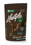Teraviljavaba kuivtoit t&auml;iskasvanud kassidele Nature's Protection Lifestyle White Fish, 400 g