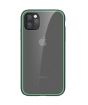 Comma Joy elegant anti-shock case, telefonile iPhone 11 Pro Max, roheline