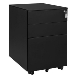 Kapp ratastega Songmics 60cm, must