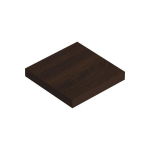 Seinariiul Velano 23.5x23.5 cm, tumepruun