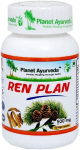 Neerud, kivid, kuseteede s&uuml;steem, Ren Plan, Planet Ayurveda, 60 kapslit