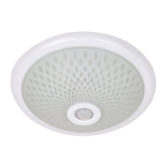sensorlu 360 karo liikumisanduriga laevalgusti STR&Uuml;HM 97 x 300 x 300 mm