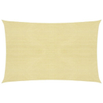 vidaXL p&auml;ikesepuri 160 g/m&sup2; beež 3 x 4,5 m HDPE