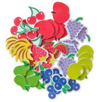 Vahust kleebised Puuviljad, 45 tk