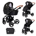 Universaalne jalutusk&auml;ru Lorelli Rimini 2in1 Forest Green & Black