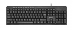Juhtmega klaviatuur Gembird KB-UM-106, must