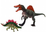 Dinosauruste kujukeste komplekt Spinosaurus ja Stegosaurus