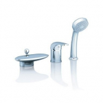 S&uuml;vistatav 3 osaline vannitoa segisti Ravak Rosa