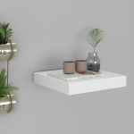 vidaXL seinariiul, valge, 23 x 23,5 x 3,8 cm MDF