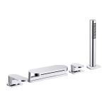 S&uuml;vistatav 4 osaline vannisegisti Ravak Chrome