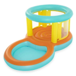 Bestway 52385 Inflatable Swimming Pool with Diving Arena, 2.39 m x 1.42 m x 1.02 m