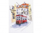 Ristpistes tikkimiskomplekt "Joonistame niitidega", 15 x 21, RTO