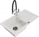 Graniidist k&ouml;&ouml;givalamu Mexen Pablo koos segisti ja sifooniga, White+Black/Chrome