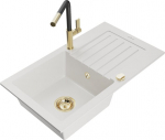 Graniidist k&ouml;&ouml;givalamu Mexen Pablo koos segisti ja sifooniga, White+Black/Gold