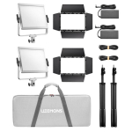 Godox stuudiovalgusti Litemons LP400R 2x Kit LED Panel Licht RGB