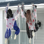JOYIN 47" Halloween Climbing Zombies seinakaunistus