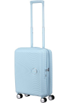 American Tourister k&auml;sipagas Soundbox Spinner Pastel Blue 55cm