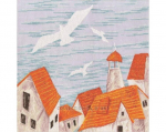 Ristpistes tikkimiskomplekt, RTO, 40x40 cm, CU100