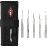 Knipex pintsettide komplekt Precision Tweezers Set 5-osaline
