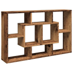 seinariiul | Ujuvad riiulid | Rippuv riiul Vana puit 85x16x52,5 cm Engineered Wood CFE536922