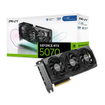 PNY GeForce RTX 5070 12GB GDDR7 Overclocked Triple Fan VCG507012TFXPB1-O