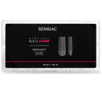 SEMILAC AcrylGel k&uuml;&uuml;nte vormid - 120 t&uuml;kki ruudukujulised &scaron;abloonid k&uuml;&uuml;nte pikendamiseks akr&uuml;&uuml;lgeeliga.