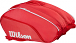 Wilson Padel Tour Bag tennisereketi kott, punane