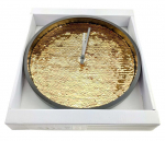 DEKOR E-5 seinakell, 25 cm, kuldne