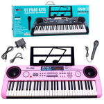 Klahvpillid + mikrofon 61key 328-06 IN0082