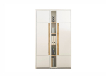 Kontorikapp Imv City, 120 cm, valge/tamm