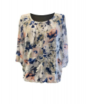 Pluus/Nika/35/valge-lill/