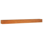 taimekast，&otilde;iepott，lillepott, rooste, 600x80x45 cm, Corten-teras CFE73929